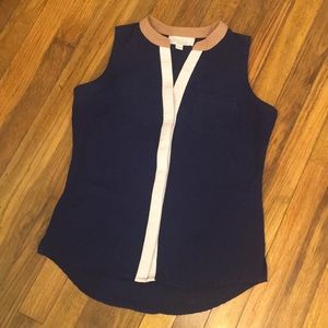Olive & Oak sleeveless blouse